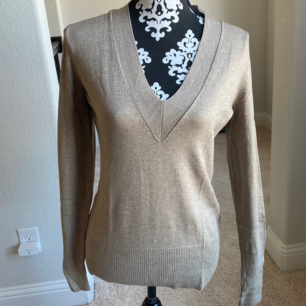 Banana Republic silk/cotton/cashmere blend light sweater